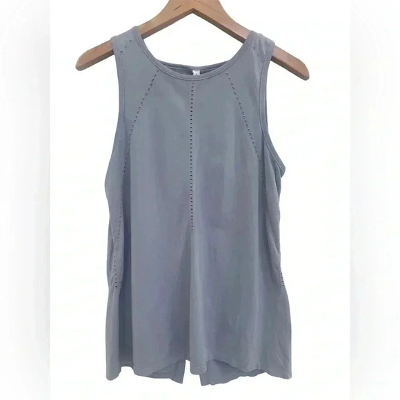 Athleta Gray Sleeveless Gray Women’s Top Size Medium - Picture 1 of 6